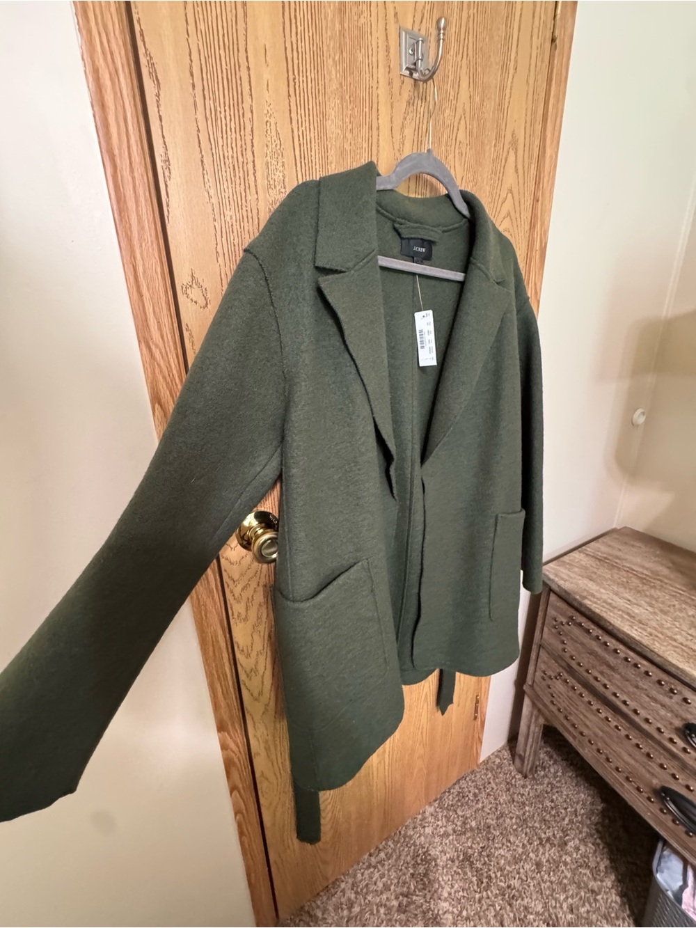 JCREW Wrap Coat - Picture 2 of 9